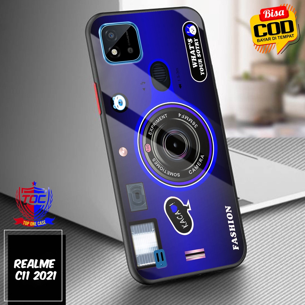 Case REALME C11 2021 Terbaru TOP ONE CASE [ CAMERA ]  -Casing REALME C11 2021- Casing Hp Mewah - Har