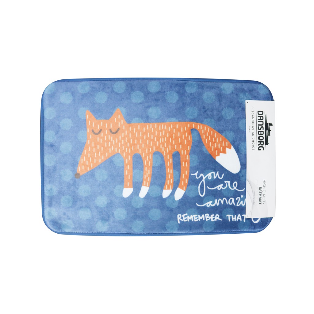 

JYSK Keset Murah Nyttige Bathmat Fox 40X60CM