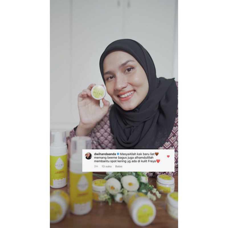 [RESELLER KALTIM] Beeme Nourishing Balm READY, STOK FRESH, FREE GIFT, BISA BAYAR DI TEMPAT