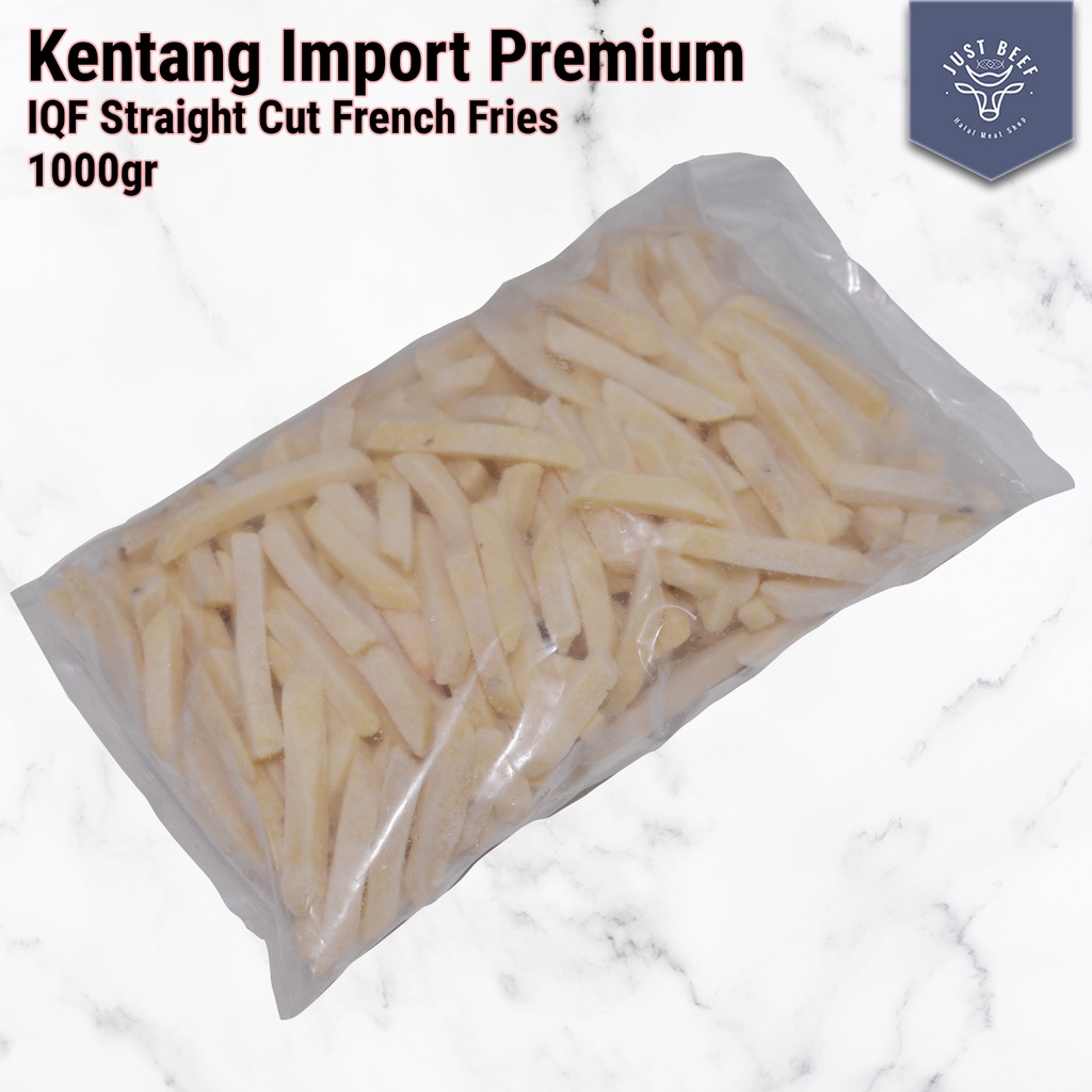 

Kentang Import Premium - IQF Straight Cut French Fries 1 kg