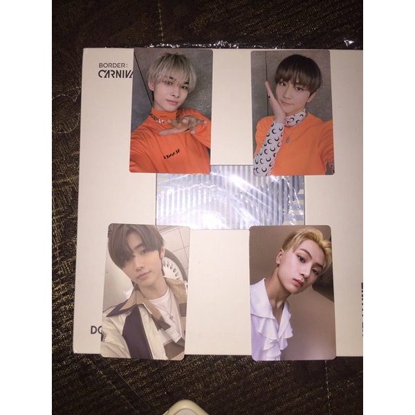 pc photocard enhypen bene fever niki jungwon jay sunghoon bdc border carnival