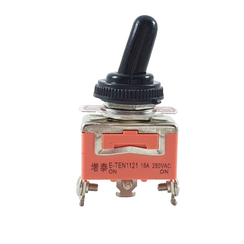 Toggle Switch 3 Pin On Off ETEN 1121 Saklar Togle Kaki 3p 15A E-TEN On On