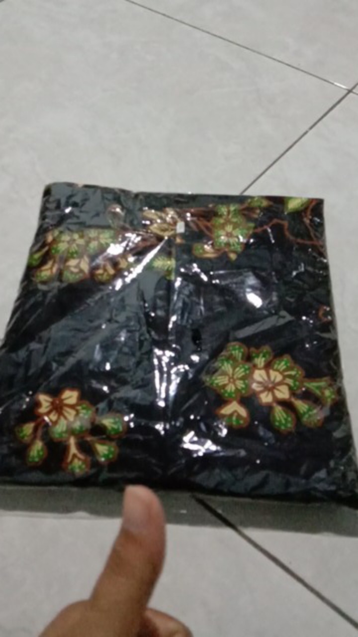 Gamis Batik Jumbo Original Kembang Rumput