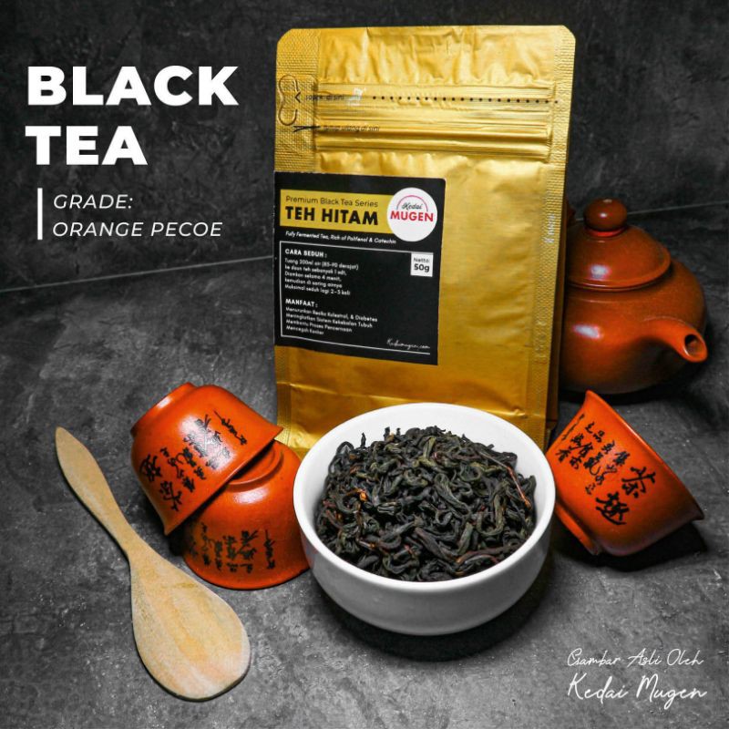 

Black Tea/ Teh Hitam (Orange Pecoe)