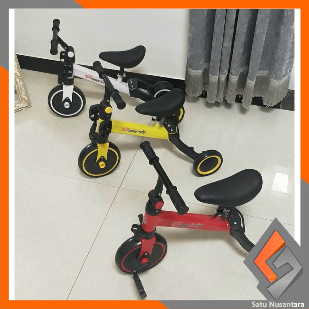 SN-M97 Mainan Sepeda Anak 3 Roda 2in1 Sepeda Keseimbangan Anak Balance Bike Ride On Anak Push Bike-2