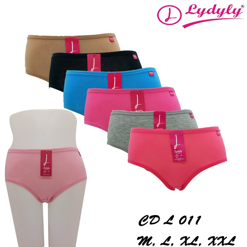 12 Pcs CD Lydyly 011 Maxi | Celana Dalam Lydyly | CD Wanita Dewasa | Celana Dalam Wanita | Sguna 12