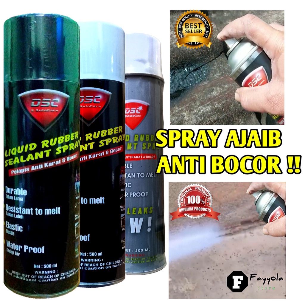 Anti Bocor Semprot penambal atap bocor, dinding retak, dak beton, anti rembes, waterproff