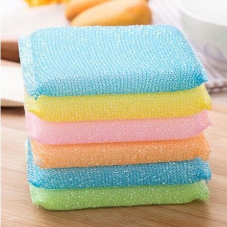 Spons Cuci Piring Kawat Warna Warni Sponge Busa Alat Alat Pembersih Mencuci Peralatan Memasak Jaring Spon Dish Washing Tools Equipment Dapur Serbaguna Pembersih Inovatif Efektif Mencuci Piring Gelas Wire Sponge Clean Murah Termurah Cleaner Grosir Prakarya