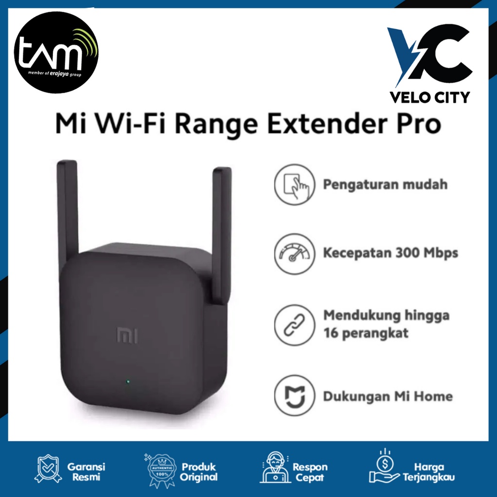 Xiaomi Mi Wifi Ranger Extender Pro Repeater Amplifier wi-fi Garansi Resmi TAM