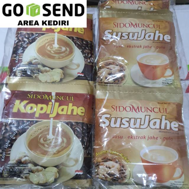 

Susu jahe / kopi jahe sidomuncul 10 sachet