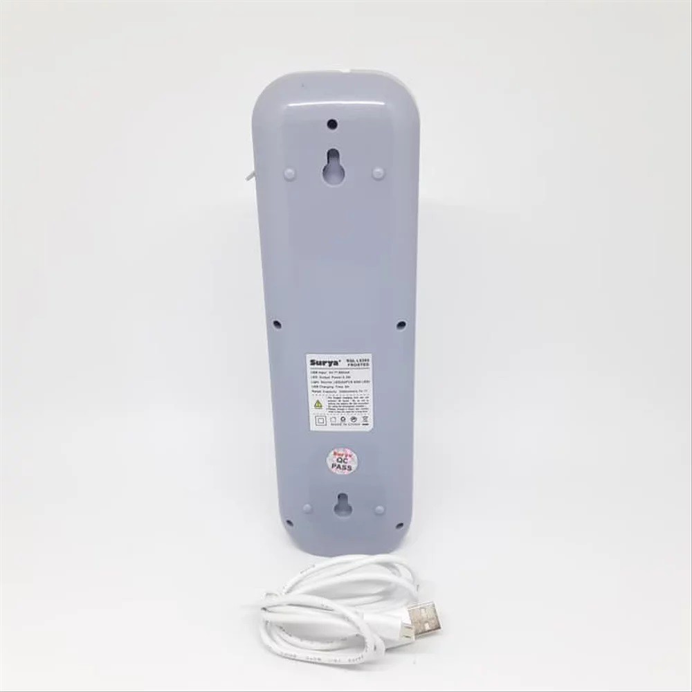 Surya Lampu Emergency Frosted SQL L5202 Rechargeable 5 Hours