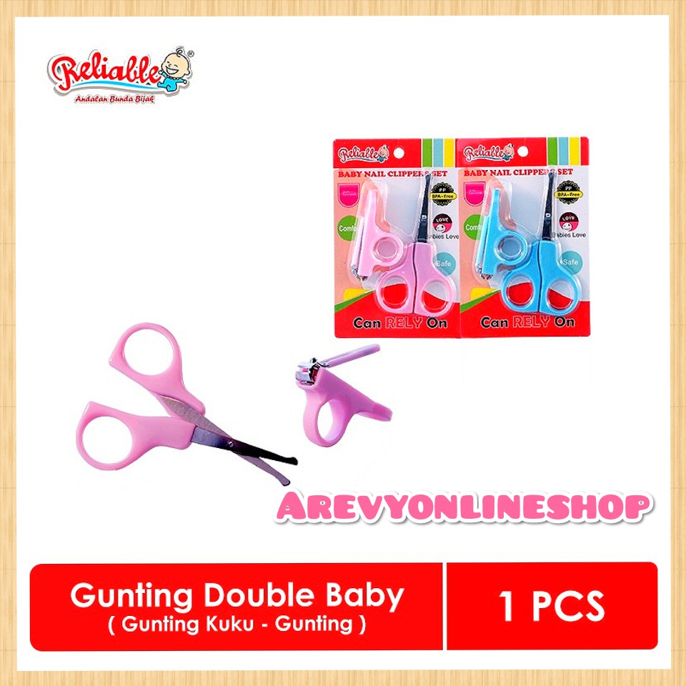 Gunting Kuku Bayi Reliable 2in1