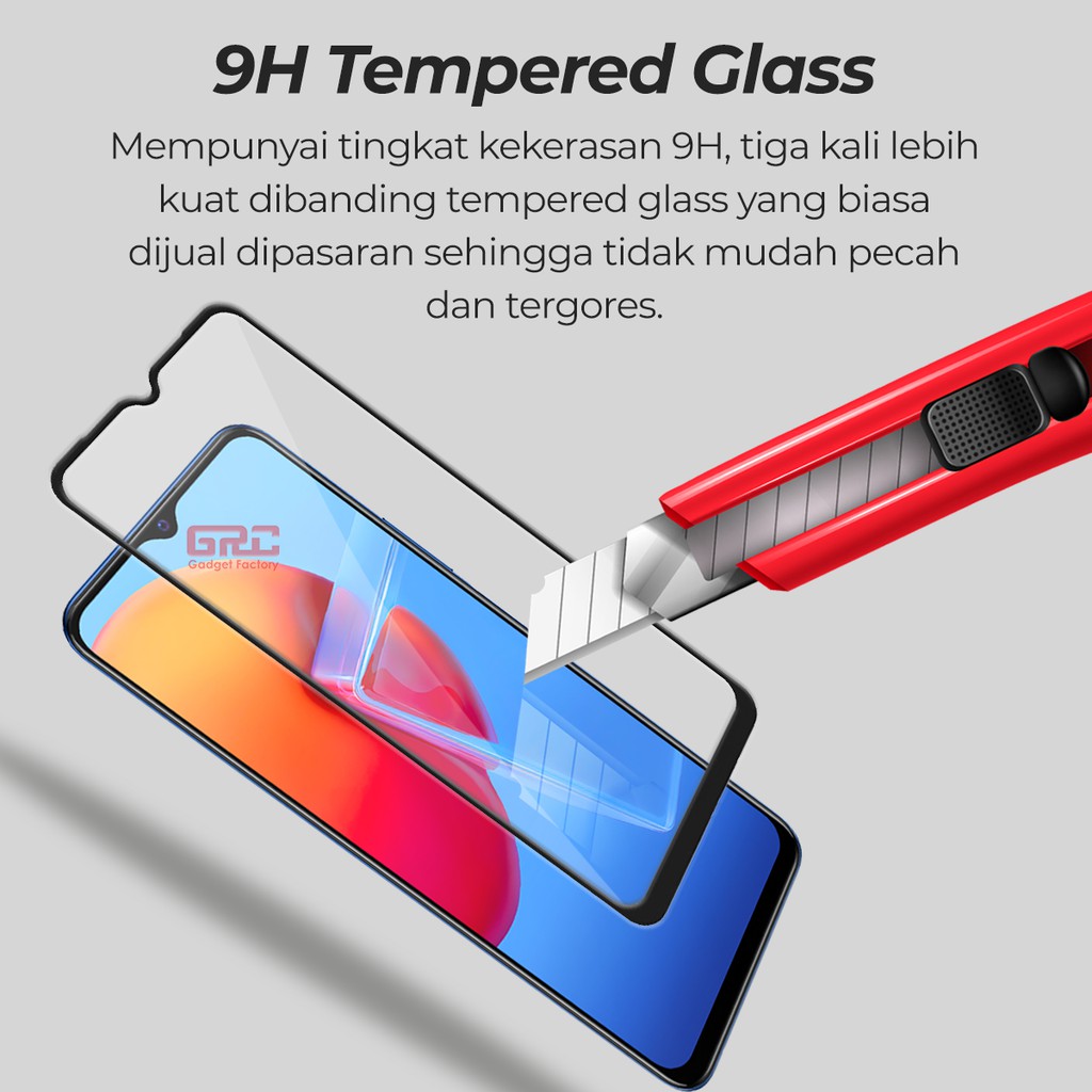 Tempered Glass VIVO Y51 HOGO Full Cover Anti Gores Kaca