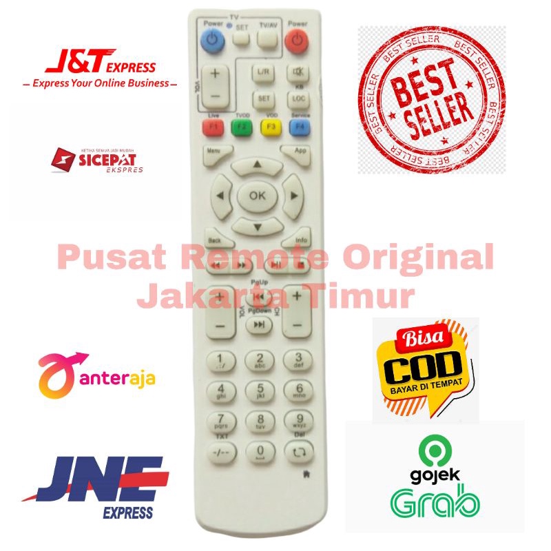 REMOTE REMOT STB INDIHOM USEE TV SPEEDY ZTE ZXV10 B860BH SEPERTI ORIGINAL