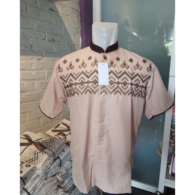 koko abdillah warna lengan pendek