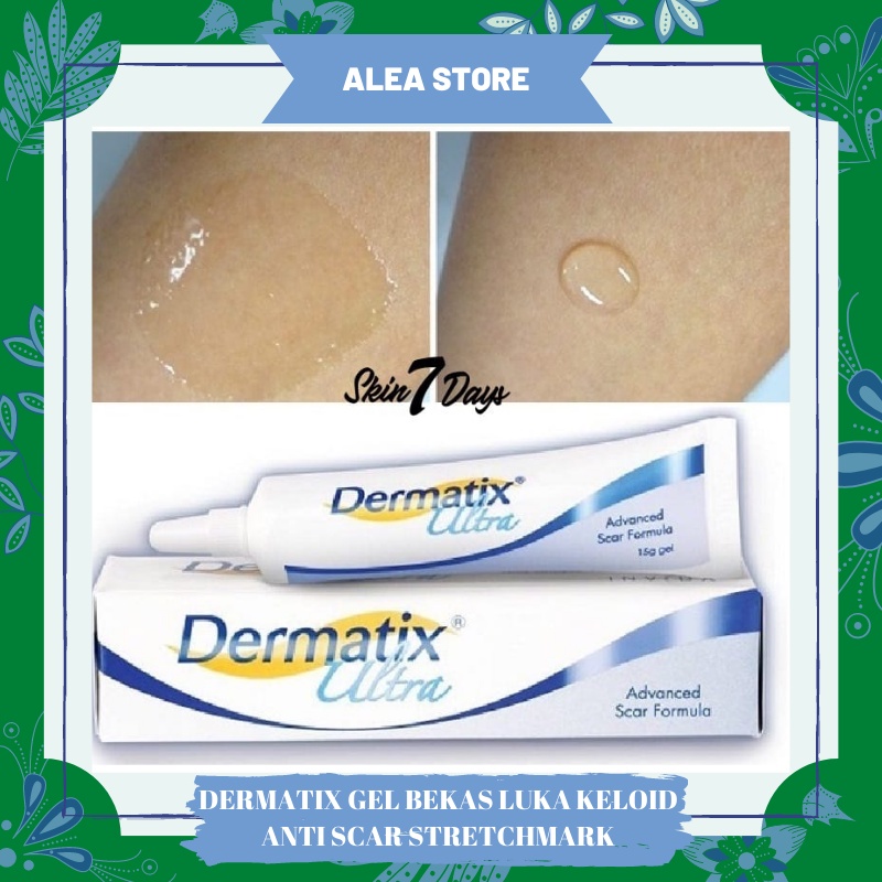 Dermatix Ultra Gel 15g Penghilang Bekas Luka / Keloid ANTI SCAR Stretchmark 15 Gram Dermatik Original