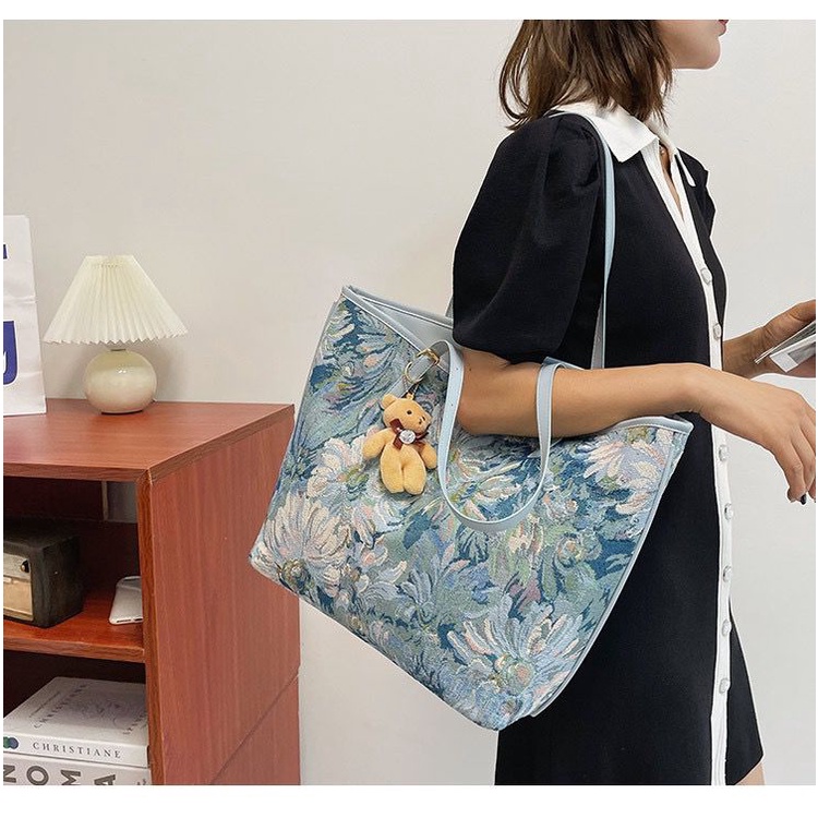 TOTE BAG WANITA IMPORT C5617 TAS SELEMPANG WANITA TAS KANTOR MURAH BAGUS TOTE BAG IMPORT TERLARIS