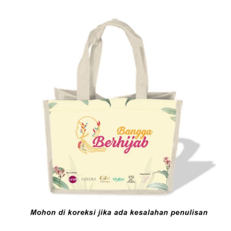 

Terbaik ! Custom Tas Goodie Bag Tahlilan Yasinan Aqiqah Hajatan Ultah min order 30pcs