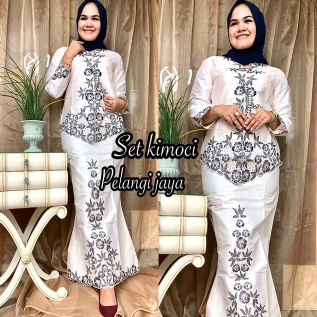 Stelan rok kimoci ori pelangi jaya