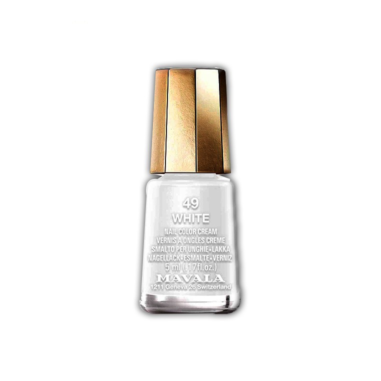 Mavala nail polish 49 White