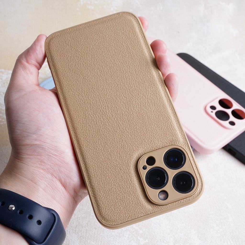 NEW !! PROLEATHER Case Iphone ( Iphone x - 13promax READY )