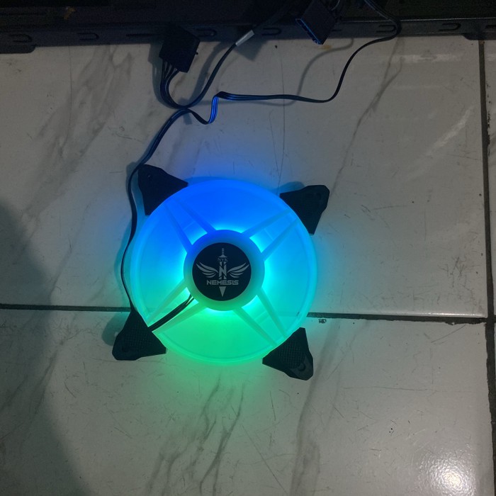 FAN CASING NYK Lightshow Nemesis / Fan Case 12CM LED RING Auto RGB Illumination