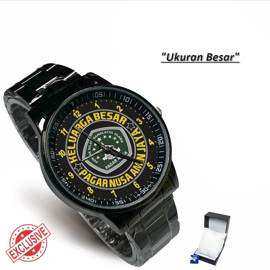 Jam Tangan Rantai Couple KEL BESAR PAGAR NUSA AMIN JAYA (Limited Edition)