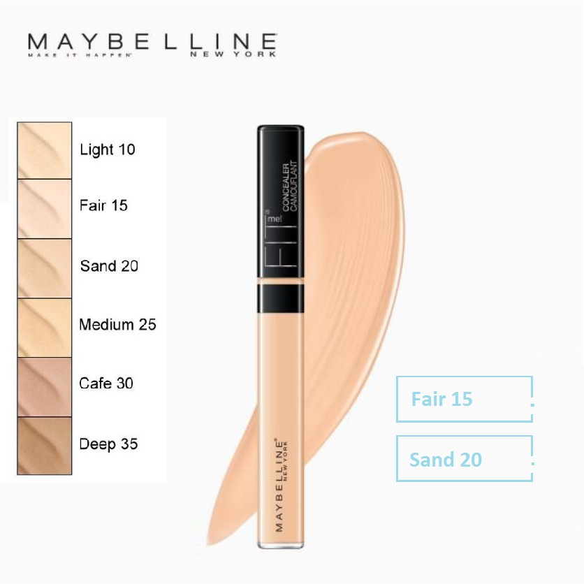 Jual MAYBELLINE FIT ME FITME CONCEALER | Shopee Indonesia