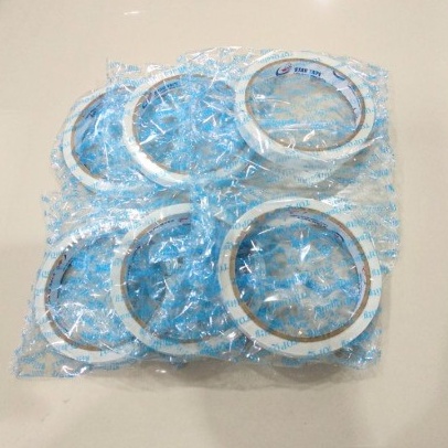 Double Tape 2/4 setengah inch Putih Doubletape Tissue 24mm x 12yard Isolasi Double tape