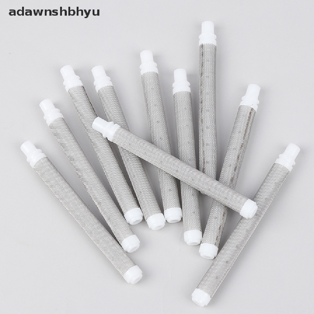 Adawnshbhyu 10PCS Airless Spray Gun Filter 60mesh Alat Filter Pistol Mesin Semprot Pengap