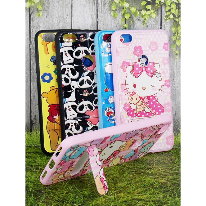 CASE MOTIF GLOSSY STANDING For Hp Samsung J7 Prime Oppo F7 Vivo V7 Vivo V7+  Vivo V9 Xiaomi Redmi A2 6X S2 6pro A2lite Note5pro#casehp#case#caselucu#casemurah