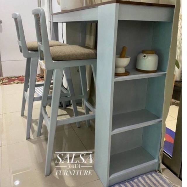 MEJA BAR CAFE KAYU JATI | KURSI BAR MEJA BAR FURNITURE JATI JEPARA