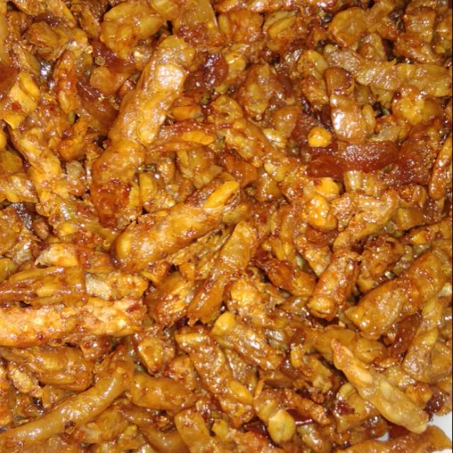 

Kering tempe manis legit