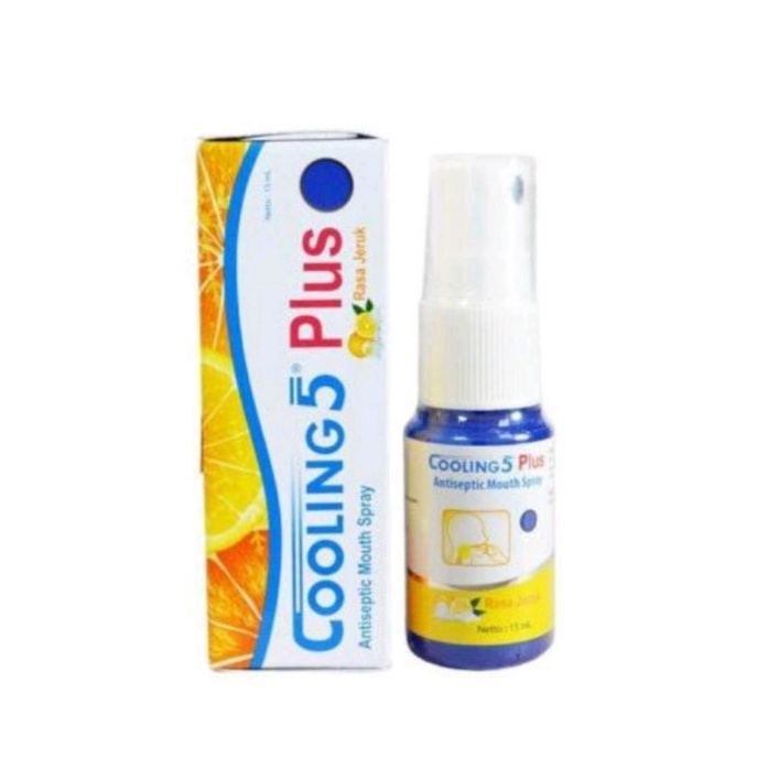 Cooling 5 five , plus  mouth &amp; Throat Spray 15 ML