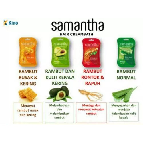 ❤ jselectiv ❤ SAMANTHA Hair Creambath 30gr | Krimbat SAMANTHA