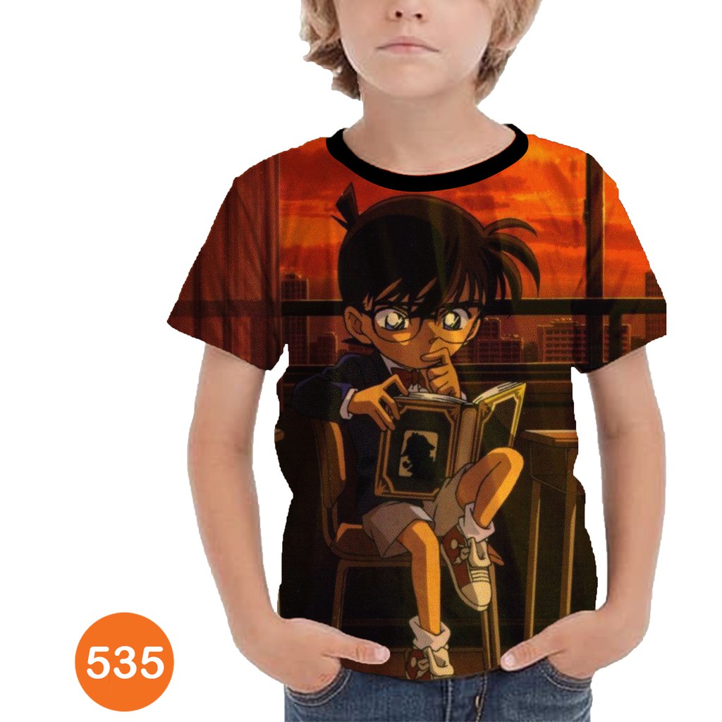 Baju Detective Conan Kaos Series Anak #535