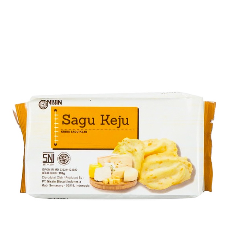 

Nissin Kukis Sagu Keju 110 gr