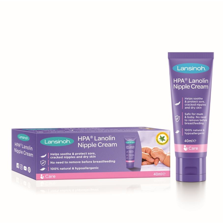 Castle - Lansinoh HPA Lanolin Nipple Cream - Nipple Cream 10ml - 40ml