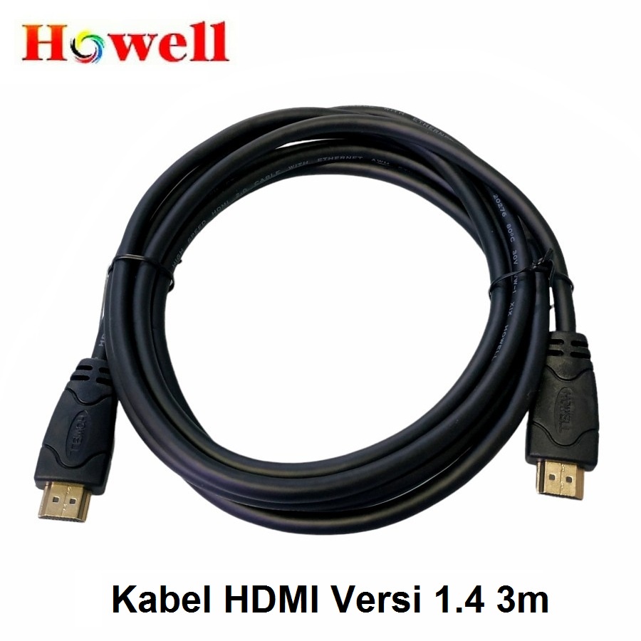 Howell Kabel HDMI PVC Versi 1.4 3M