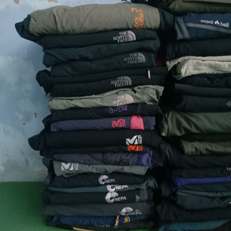 borongan celana outdoor 100 pcs