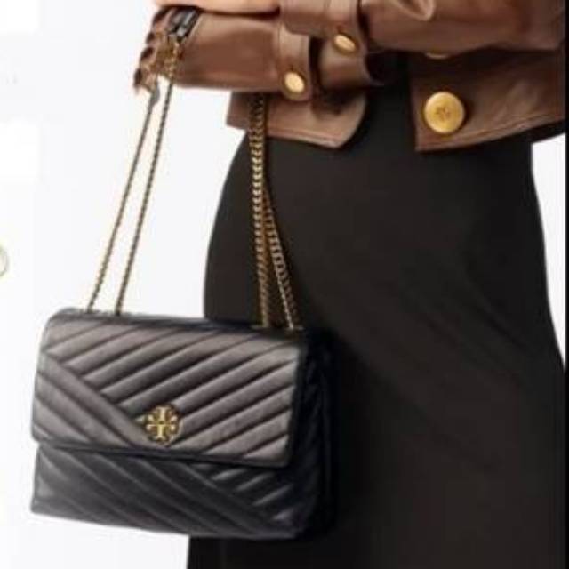 tory burch chevron shoulder bag