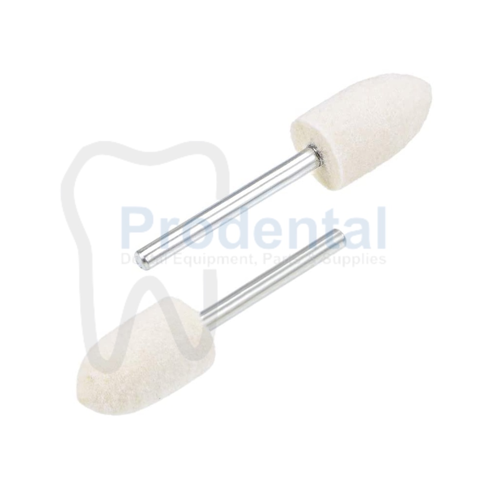 Dental bur poles gigi wheel bur feltcone felt cone wool