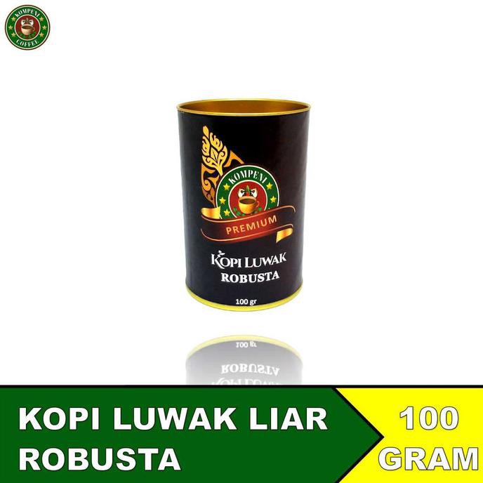 

Kopi Luwak Asli 100Gram (Robusta) - Bubuk Ready Stock