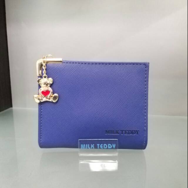 DOMPET MILK TEDDY MINI BLUE