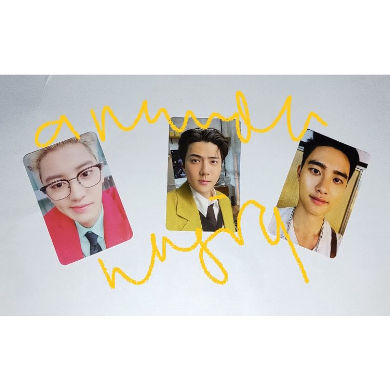 PC PHOTOCARD ALBUM EXO D.O. KYUNGSOO SEHUN CHANYEOL DMUMT ANDANTE EXPANSION JASMER WAL JASKUN