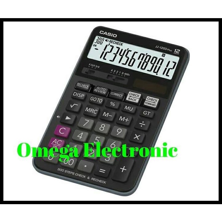 

Casio Calculator Jj 120D Plus - Check & Correct Kalkulator Desktop