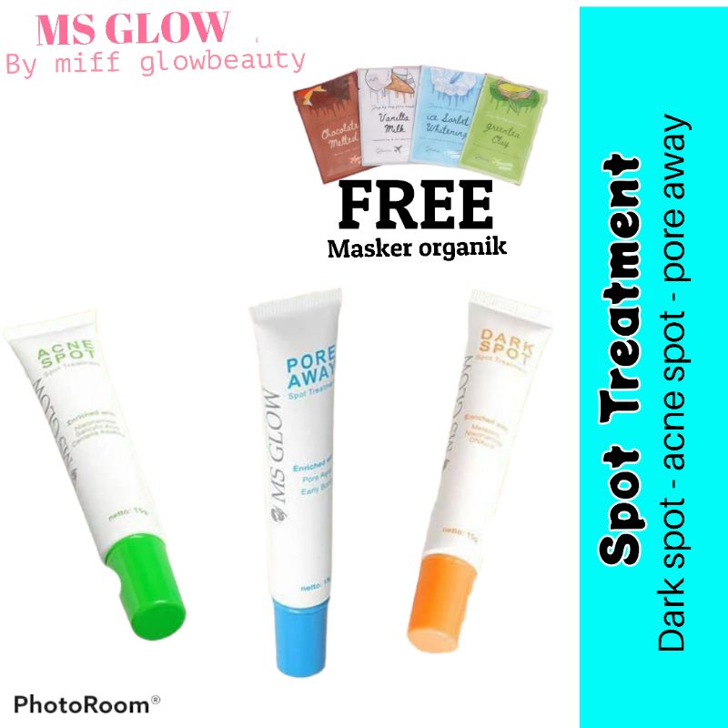 Spot Treatment MSGLOW msglow acne spot, pore away , dark spot