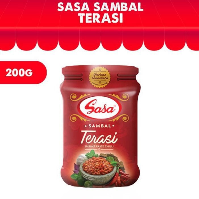 

Sasa Sambal Terasi 200gr Warisan Nusantara