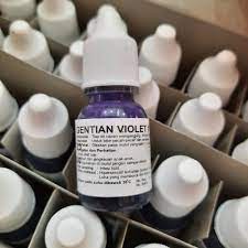 GENTIAN VIOLET SOLUTION 1% 10 ML Untuk bibir pecah-pecah dan sariawan