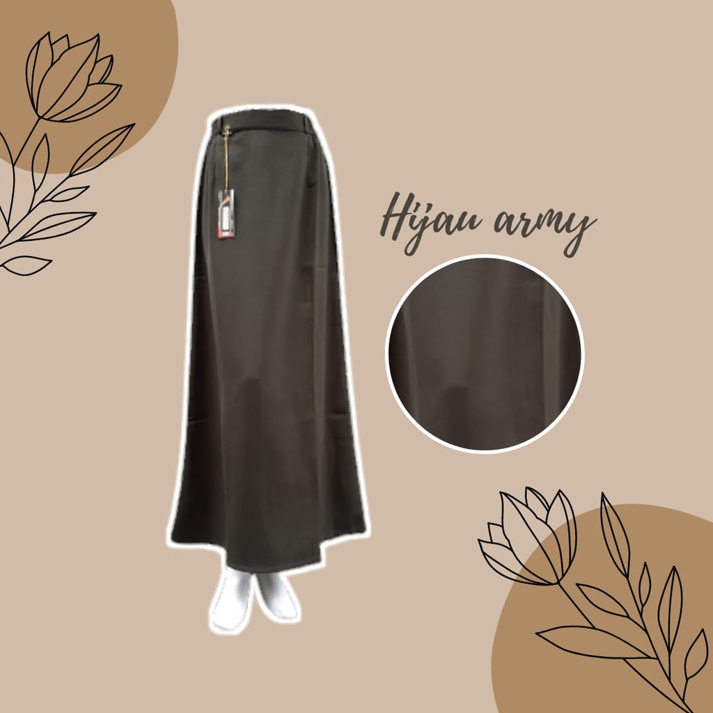 Rok Panjang Polos Kerja Kantor Wanita KURNIA YS